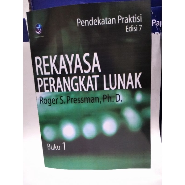 Jual rekayasa perangkat lunak buku 1 edisi 7.Roger S.Pressman | Shopee ...