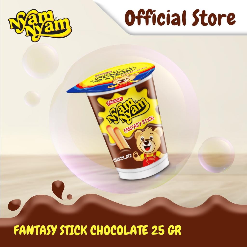 Jual Nyam Nyam Fantasy Stick Chocolate 25 Gr Shopee Indonesia