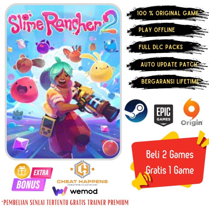 Jual SLIME RANCHER 2 - Game PC Original Offline Only - DVD-DL | Shopee ...