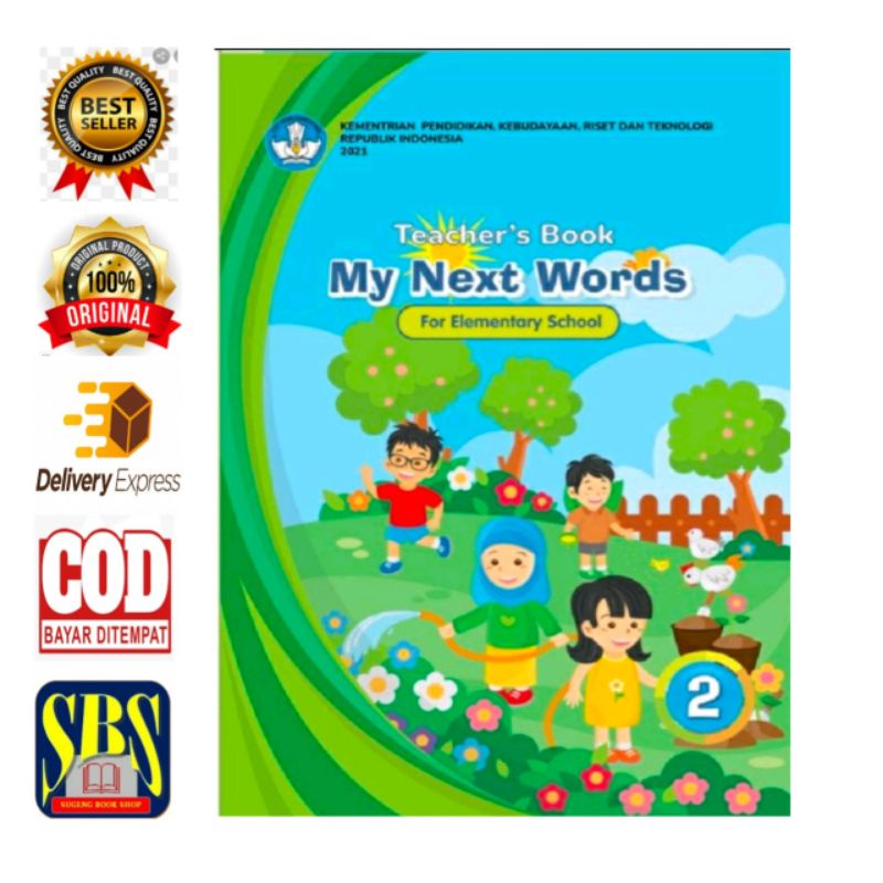 Jual BUKU GURU BAHASA INGGRIS Teacher Book My Next Words For Elementary ...