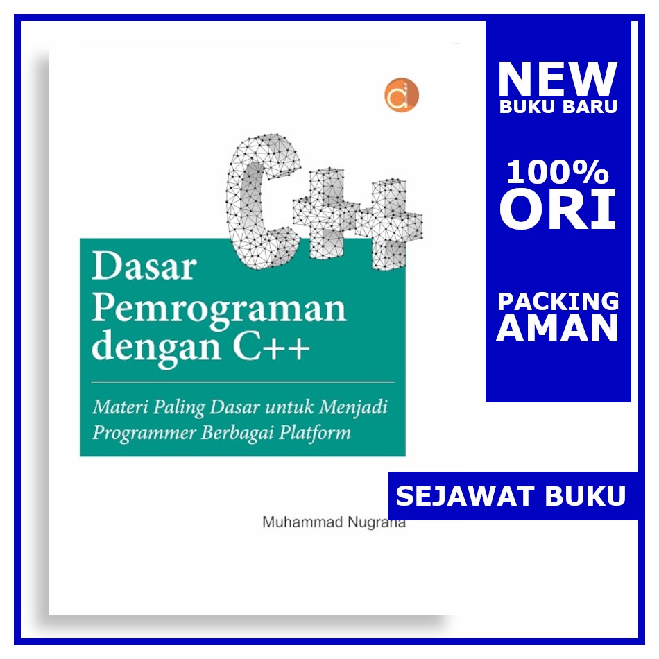 Jual Dasar Pemrograman Dengan C++ Materi Paling Dasar Untuk Menjadi ...