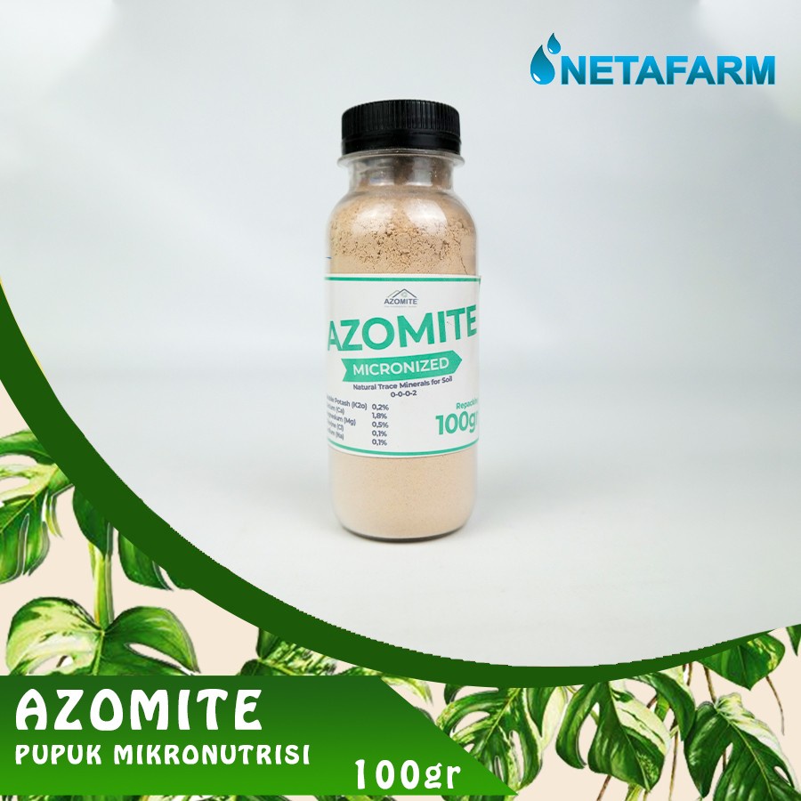 Jual PUPUK MIKRO AZOMITE MICRONIZED Organic Trace Minerals 100gr - 1 ...