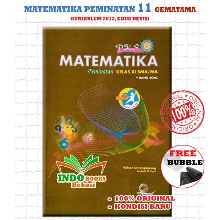 Jual Pendidikan Buku Pks Matematika Kelas 10 11 12 Sma Wajib Dan ...