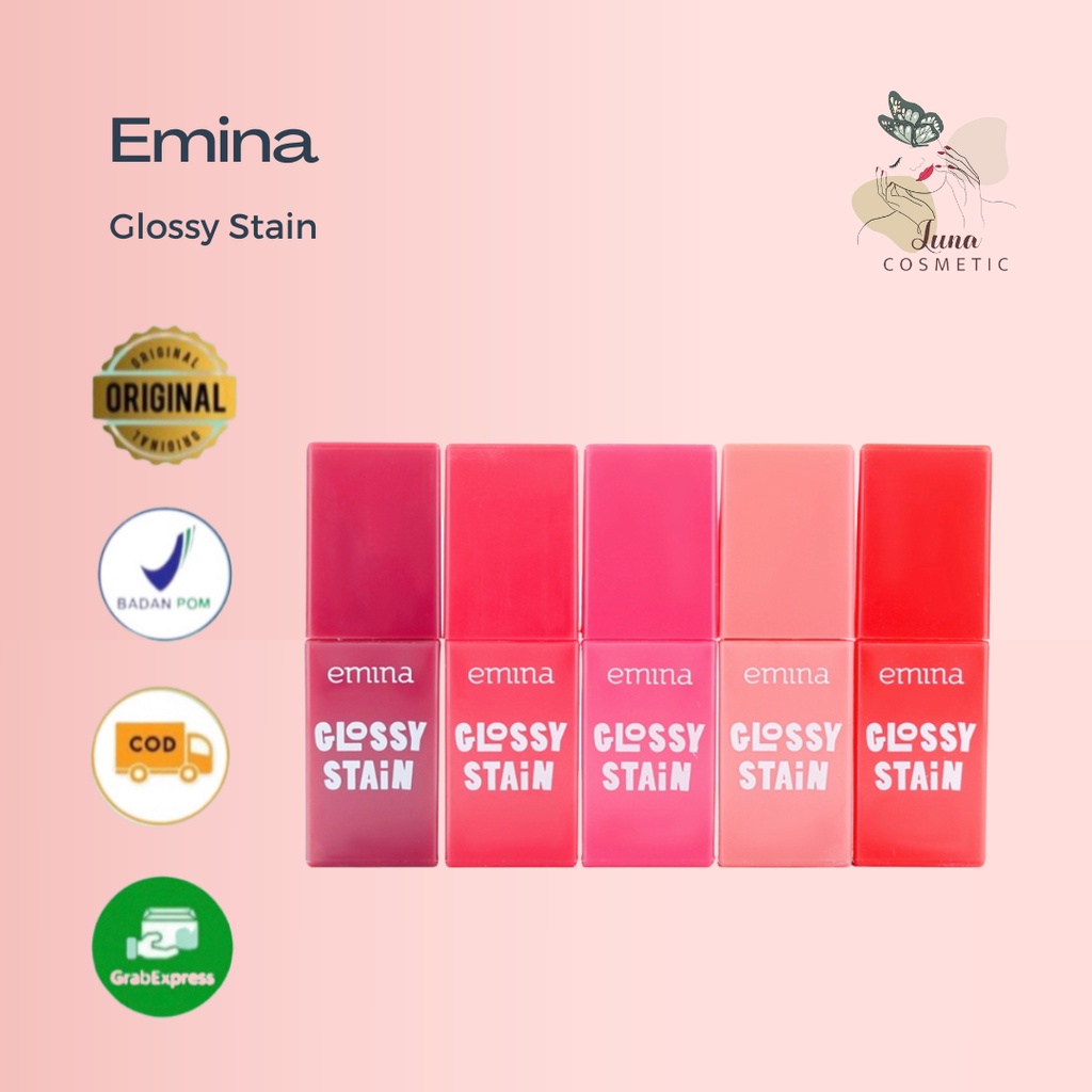 Jual EMINA Glossy Stain 3gr lip tint Shopee Indonesia