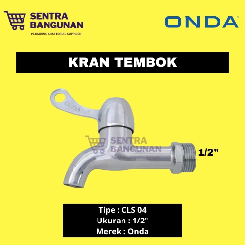 Jual Kran Air Onda Cls Keran Tembok Taman Cuci Ukuran