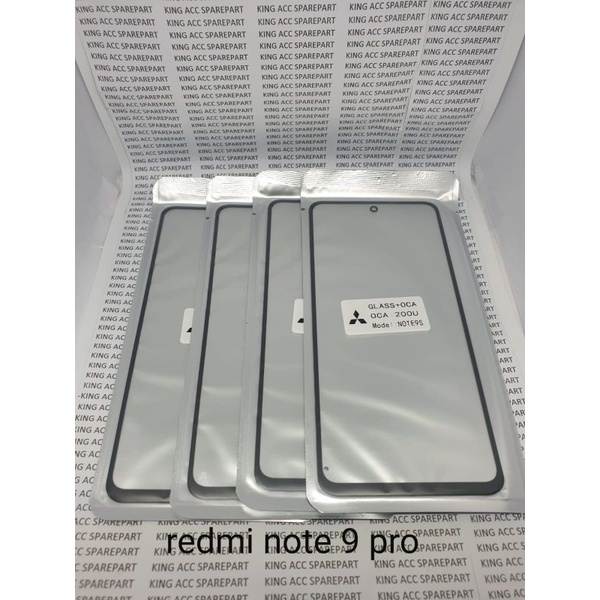 Jual Kaca Glass Lcd Plus Lem Oca Xiaomi Redmi Note Pro Note S Shopee Indonesia