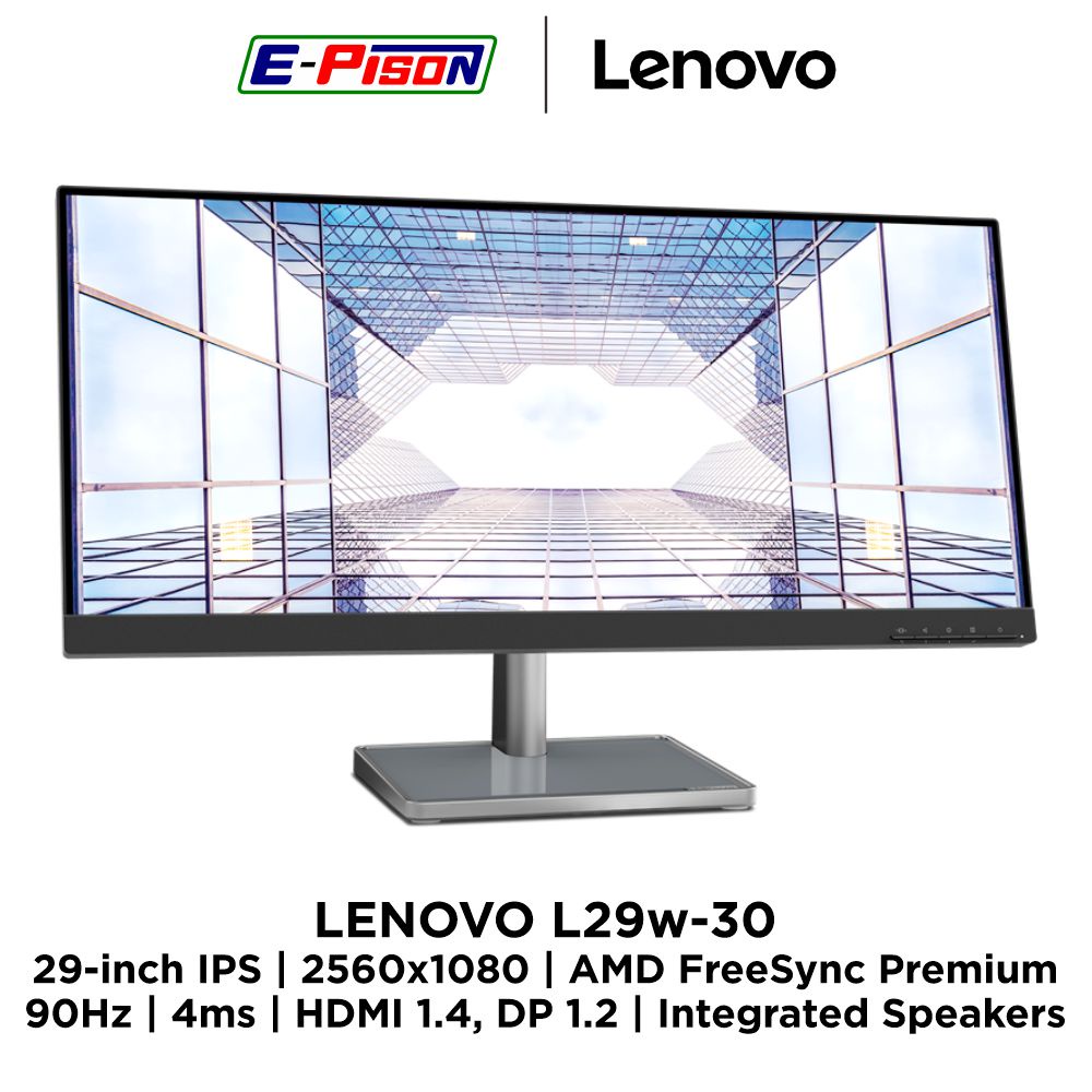 Jual LENOVO L29w-30 Monitor 29" IPS 90Hz 4ms QHD 2560x1080 Ultra Wide ...
