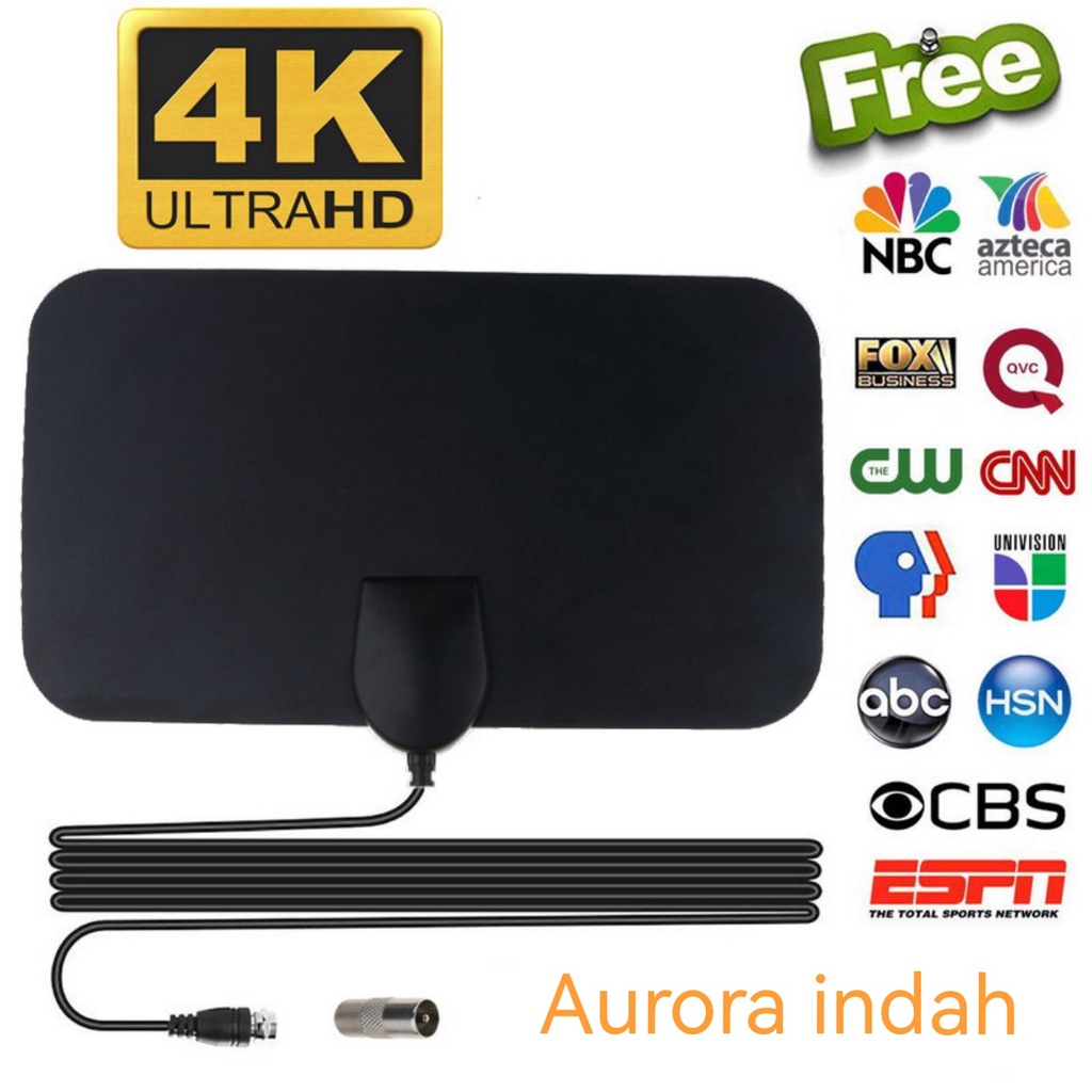 Jual Antena TV Digital Indoor DVB-T2 4K HIGH SIGNAL | Shopee Indonesia