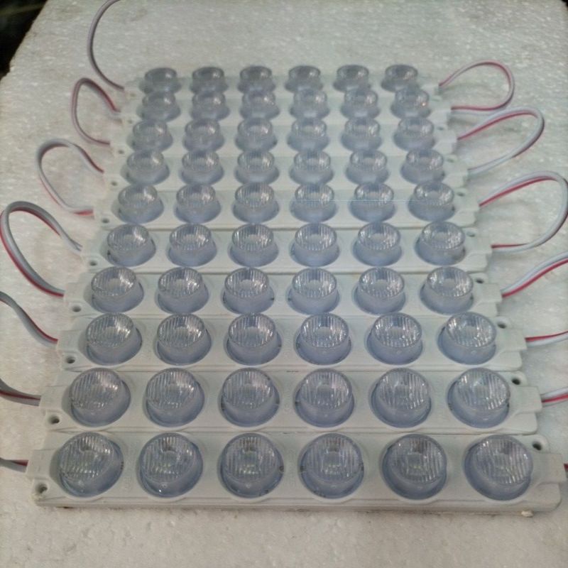 Jual LAMPU LED MODUL 6 MATA DC 12V WARNA PUTIH | Shopee Indonesia