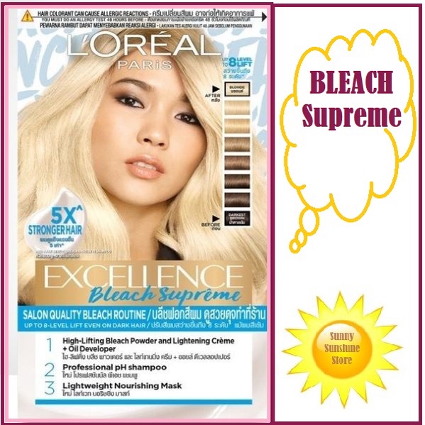 Jual L'Oreal Paris Excellence Bleach Supreme Bleaching Loreal Shopee Indonesia