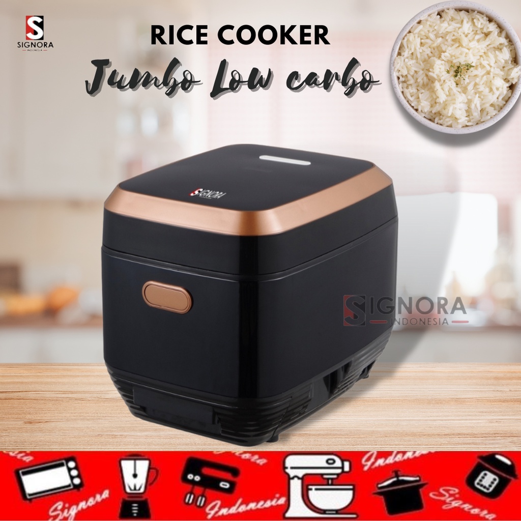 Jual LOW CARBO RICE COOKER 4Lt SIGNORA Shopee Indonesia