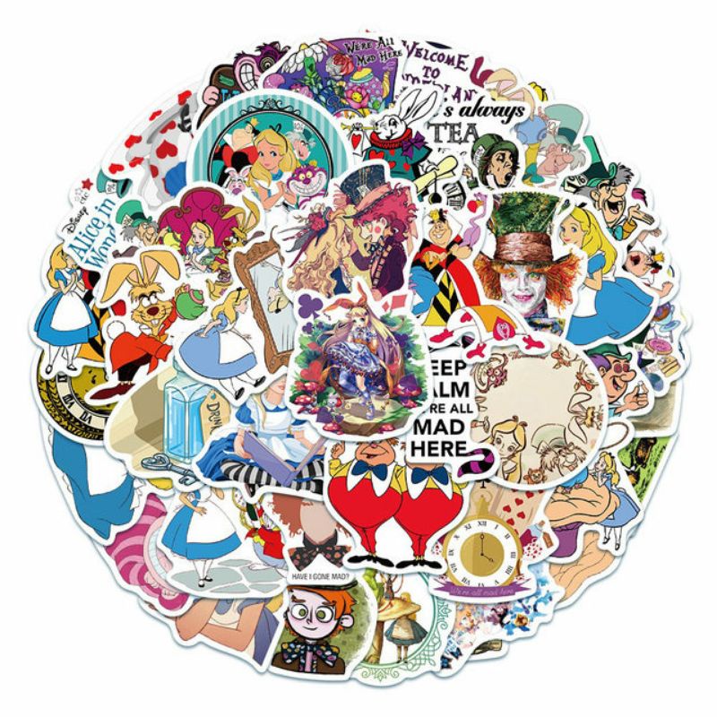 Jual Stiker Kartun Disney Pack Style 260301- Stiker Aesthetic Keren