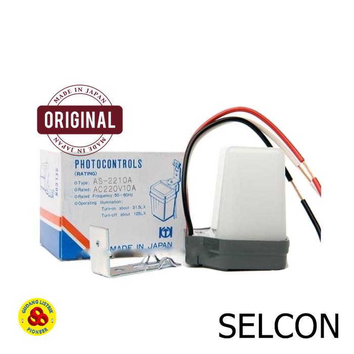 Jual Saklar Photocell A Sensor Cahaya Selcon Shopee Indonesia