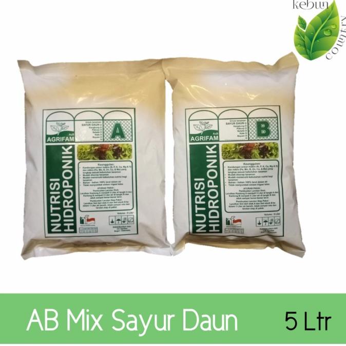 Jual Nutrisi Ab Mix Sayuran Buah Hidroponik Liter Shopee Indonesia