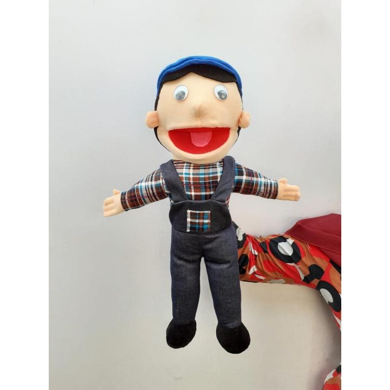 Jual Boneka Panggung Muppet Kakak Jins | Handpuppet Boneka Edukasi ...
