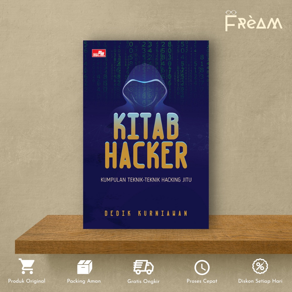 Jual Buku Komputer Kitab Hacker by Dedik Kurniawan | Shopee Indonesia