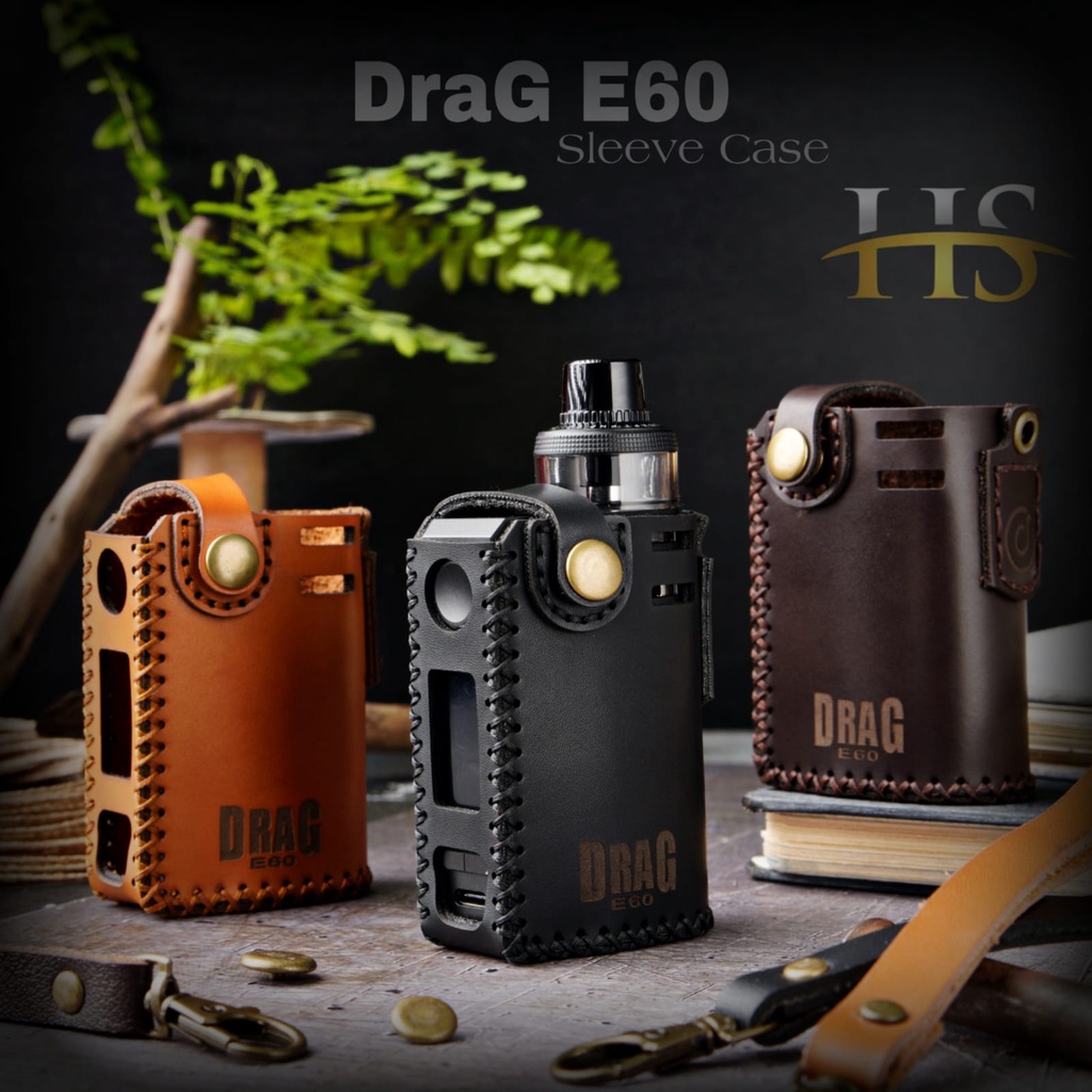 Jual Premium sleeve case Dragg (E 60) free lanyard leather sleeve ...