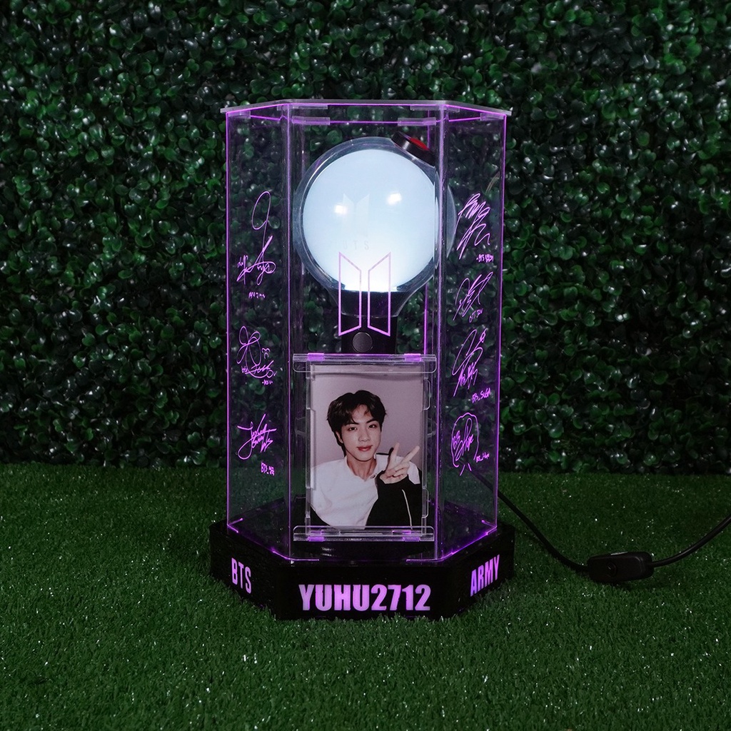 Jual Box Lightstick BTS SE Hexagon dan 1 PC plus TTD Member Lampu ...