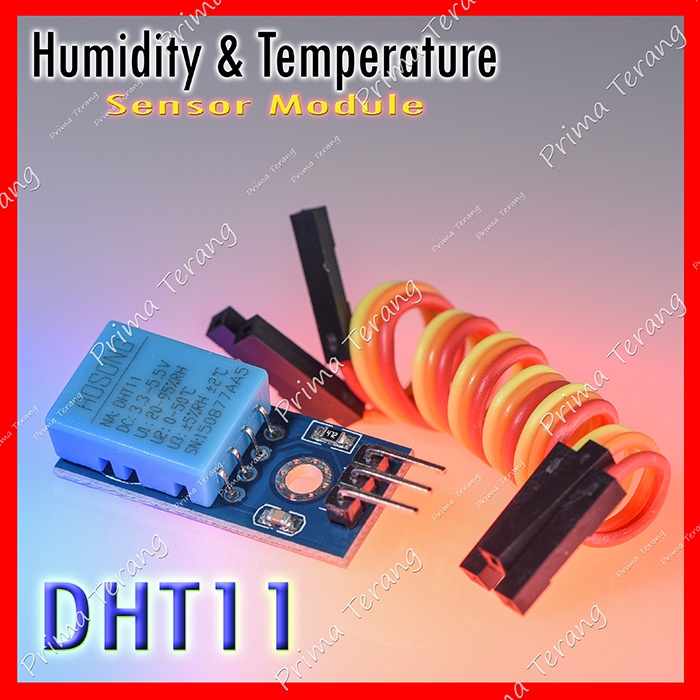 Jual Modul DHT11 Sensor Kelembaban Suhu Humidity Temperature DHT-11 ...