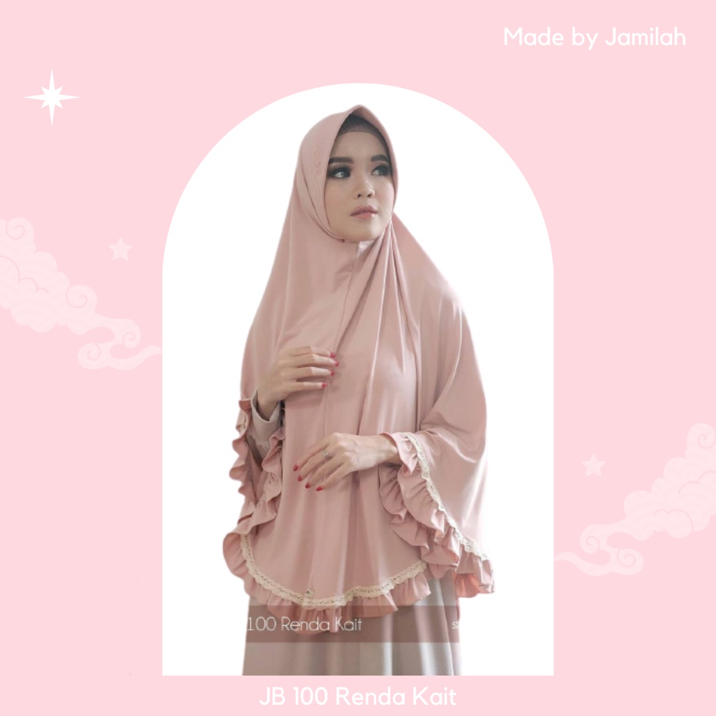 Jual RENDA KAIT JILBAB JUMBO JAMILAH HIJAB JB 100 RENDA KAIT JILBAB ...