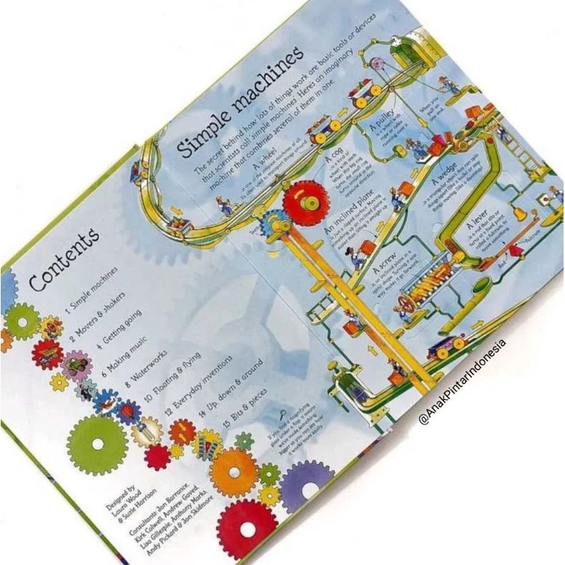 Jual AN USBORNE FLAP BOOK SEE INSIDE HOW THINGS WORK | Shopee Indonesia