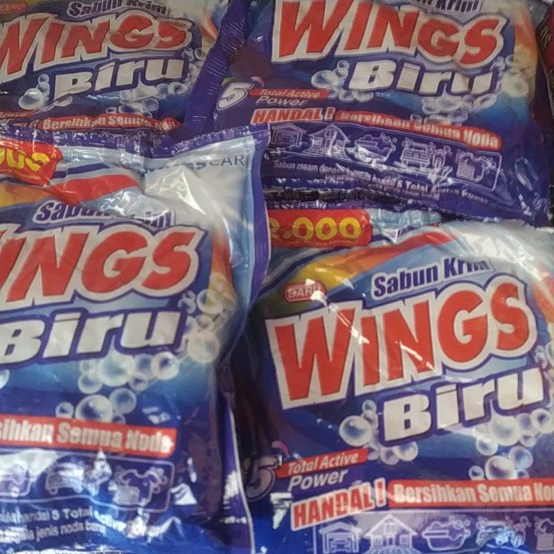 Jual Wings Biru Shopee Indonesia
