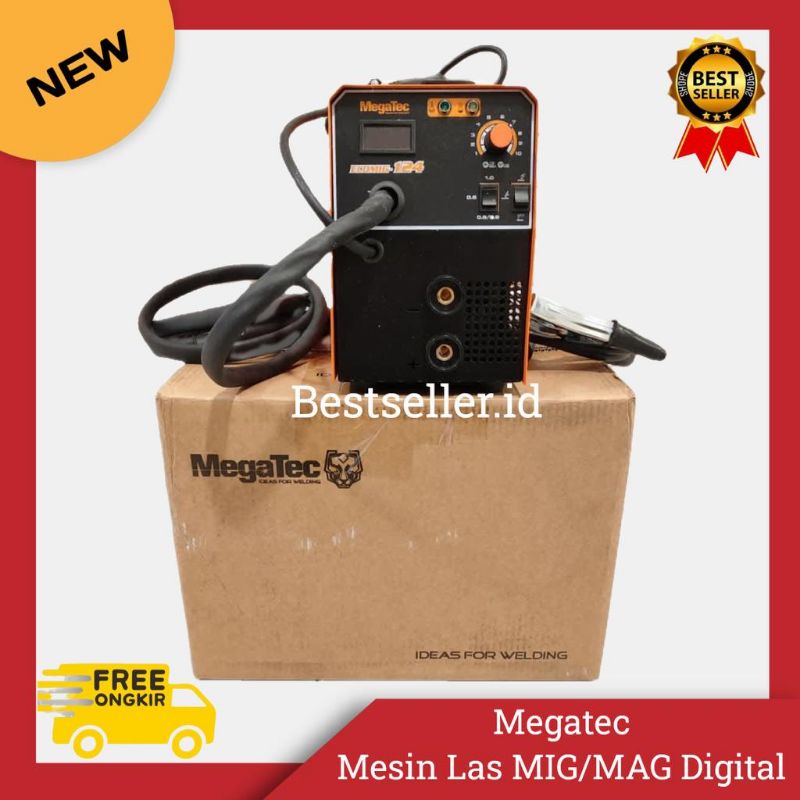 Jual Mesin Las Megatec MIG/MAG Digital IGBT FLUX-CORED Tanpa Gasless ...
