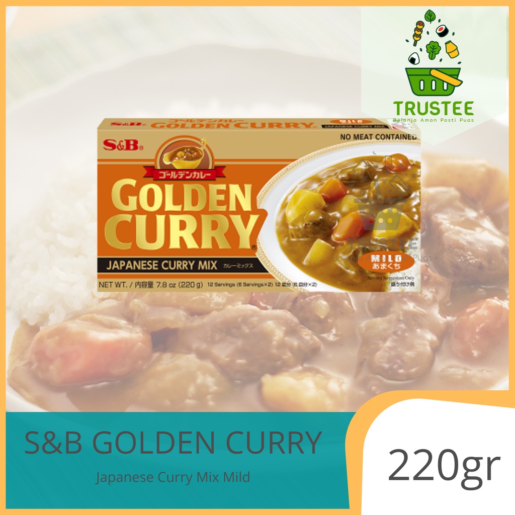 Jual S&B Golden Curry Sauce Mix 220gr / Bumbu Dapur Saus Kari Kare ...