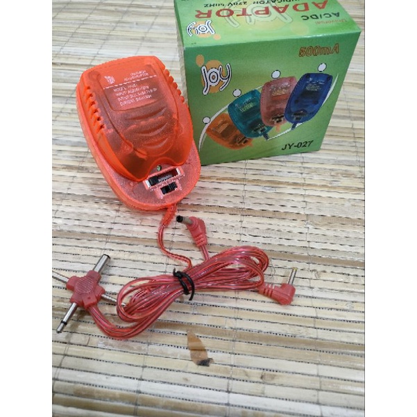 Jual ADAPTOR UNIVERSAL SERBAGUNA AC DC 500ma(0,5A) adaptor bell pintu ...
