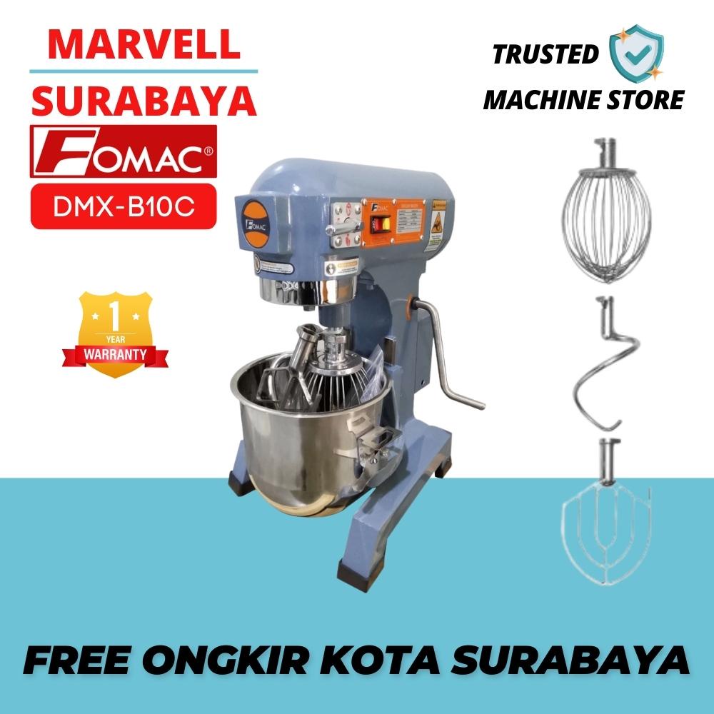 Jual PLANETARY MIXER FOMAC DMX B10 MIXER ADONAN ROTI KUE TELUR 10 LITER ...