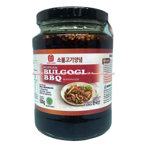 Jual Korean Bulgogi BBQ Marinade 500gr Saus Bulgogi Korea Food Lover ...