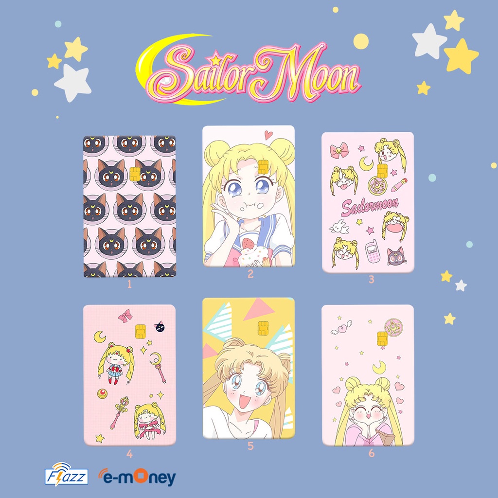 Jual CUSTOM PRINT KARTU EMONEY ETOLL FLAZZ BCA GEN 2 SAILORMOON ...