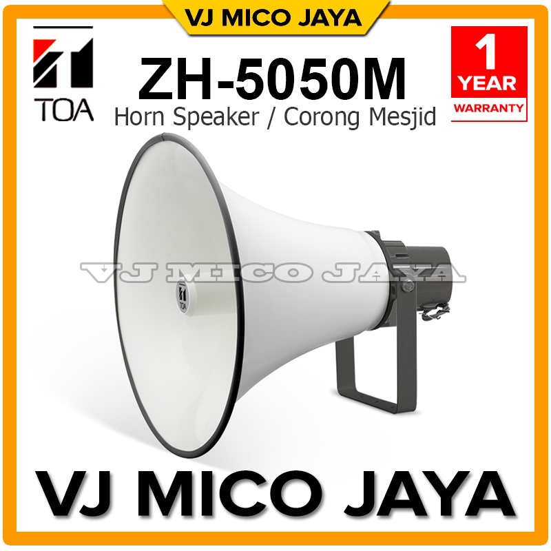 Jual Toa Zh M Horn Speaker Watt Trafo Matching Corong Masjid Shopee Indonesia