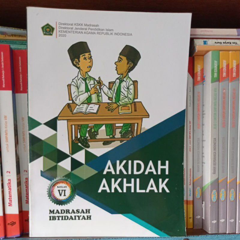 Jual BUKU AKIDAH AKHLAK UNTUK KELAS 6 MADRSAH IBTIDAIYAH PENERBIT ...