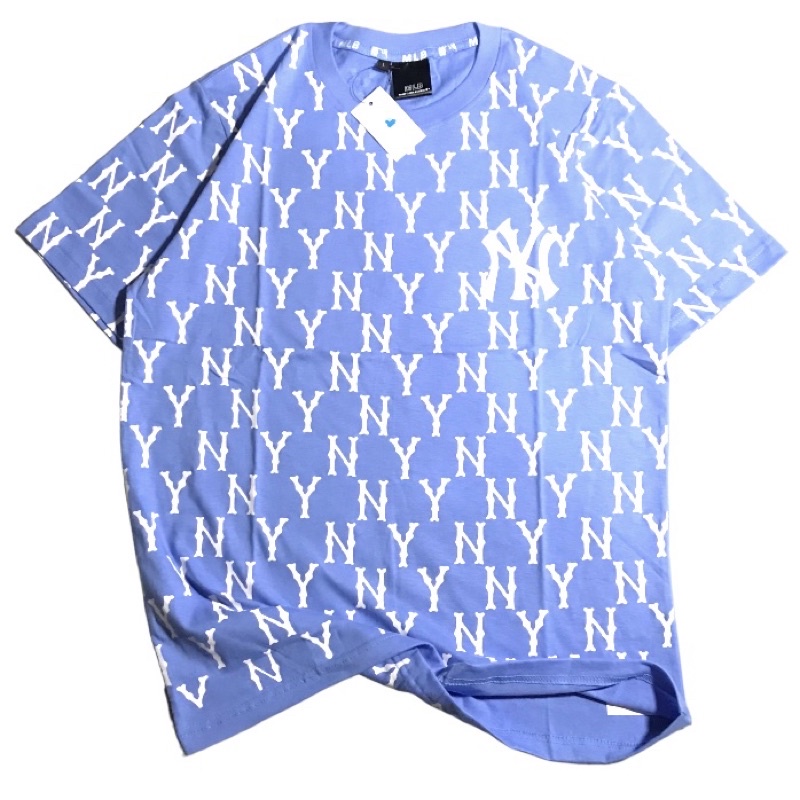 Kaos MLB Monogram Mega-Logo Overfit T-Shirts #2 Original