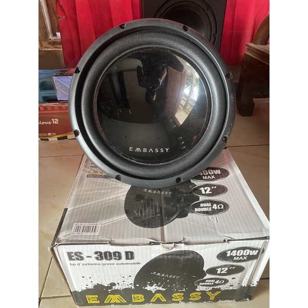 Jual Subwoofer Embassy Badak ES 309D 12 inch | Shopee Indonesia