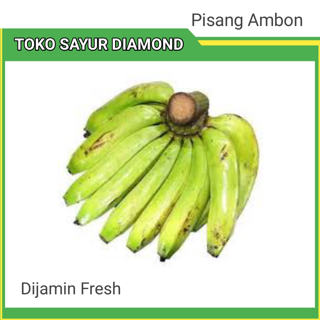 Jual Pisang Ambon 1 Sisir - Diamond Palembang | Shopee Indonesia