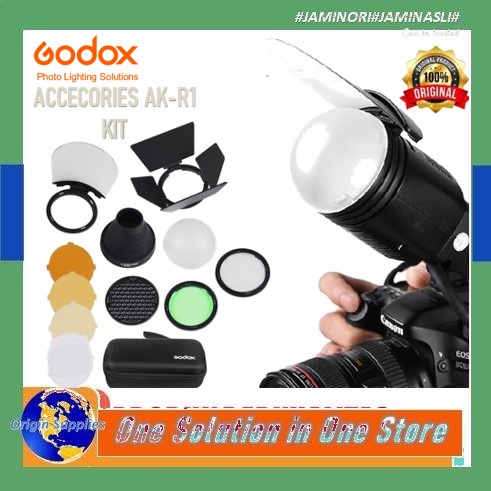 Jual GODOX AK-R1 AKR1 accesories kit for H200R round flash head AD200 ...