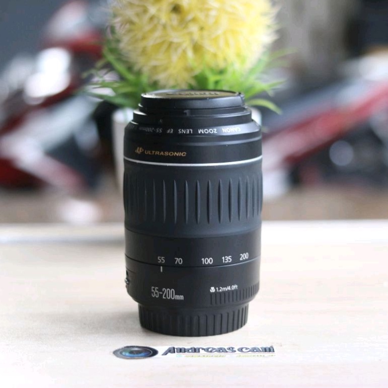 Jual LENSA TELLE 55 -200MM CANON FOR DSLR BISA BUAT FULL FRAME | Shopee
