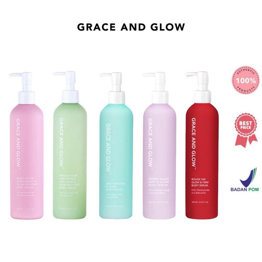 Jual Grace And Glow Body Serum Ml Shopee Indonesia