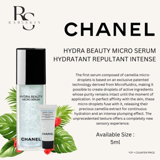 Jual TRAVEL SIZE Chanel HYDRA BEAUTY MICRO SÉRUM INTENSE REPLENISHING  HYDRATION - 5ml
