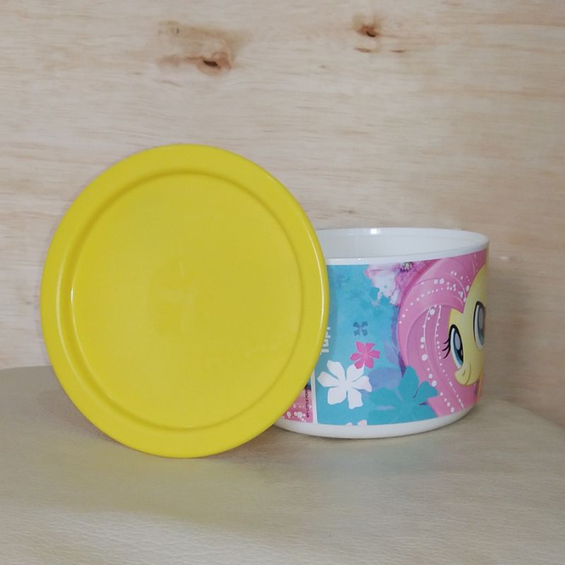 Jual Tupperware round box Special Edition Little Pony 575ml | Shopee ...