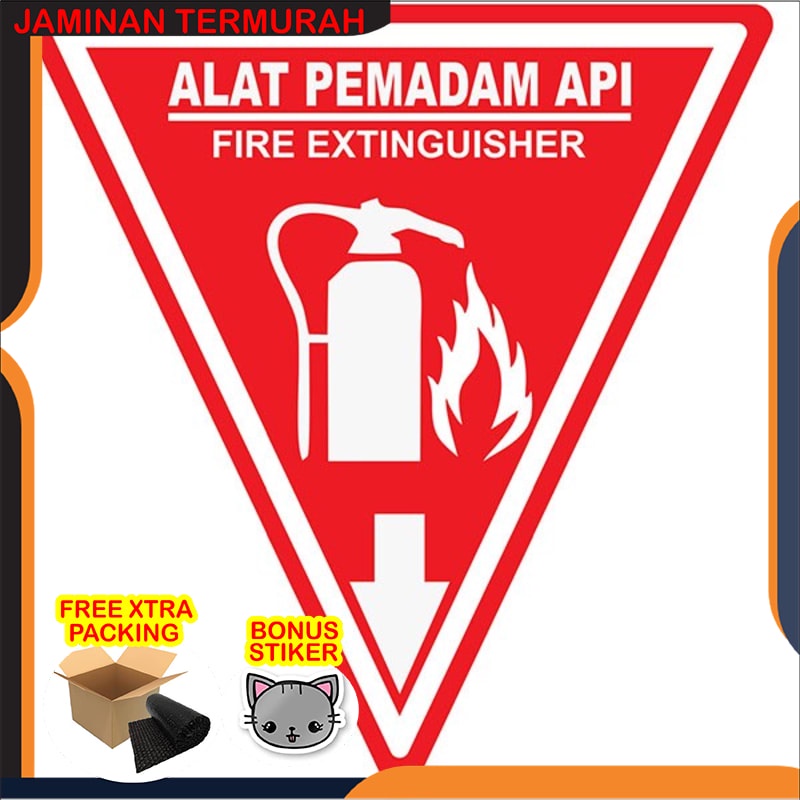 Jual Promo Sign Rambu APAR 20x20cm. Plat acrylic. Rambu Alat Pemadam ...