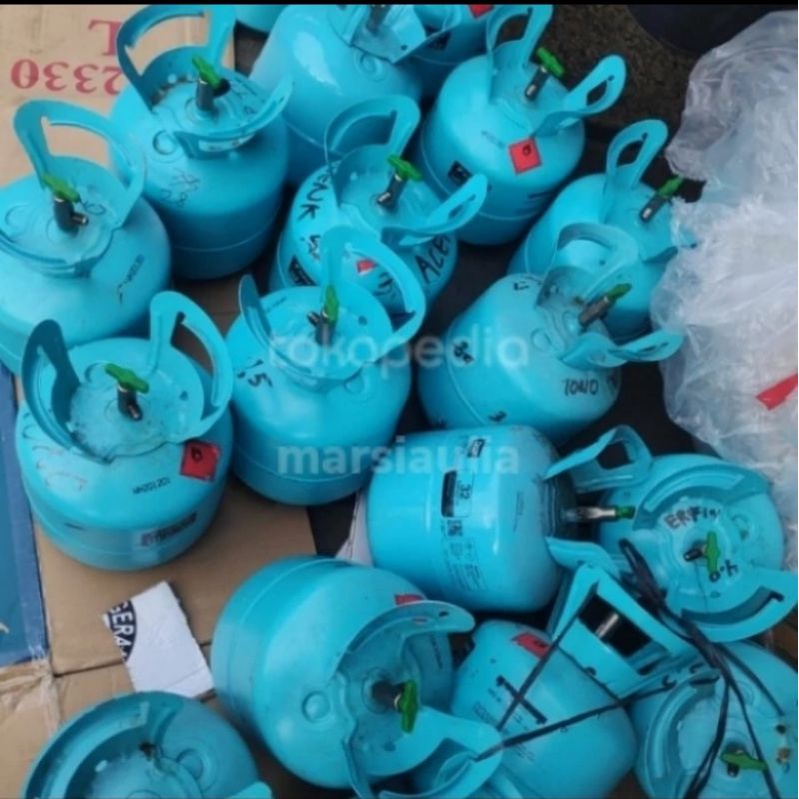 Jual refrigerant freon r404 isi 1kg 2kg atau 3kg free tabung kecil