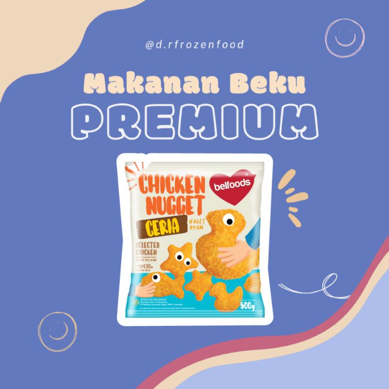 Jual Belfoods Chicken Nugget Ceria Gr Shopee Indonesia