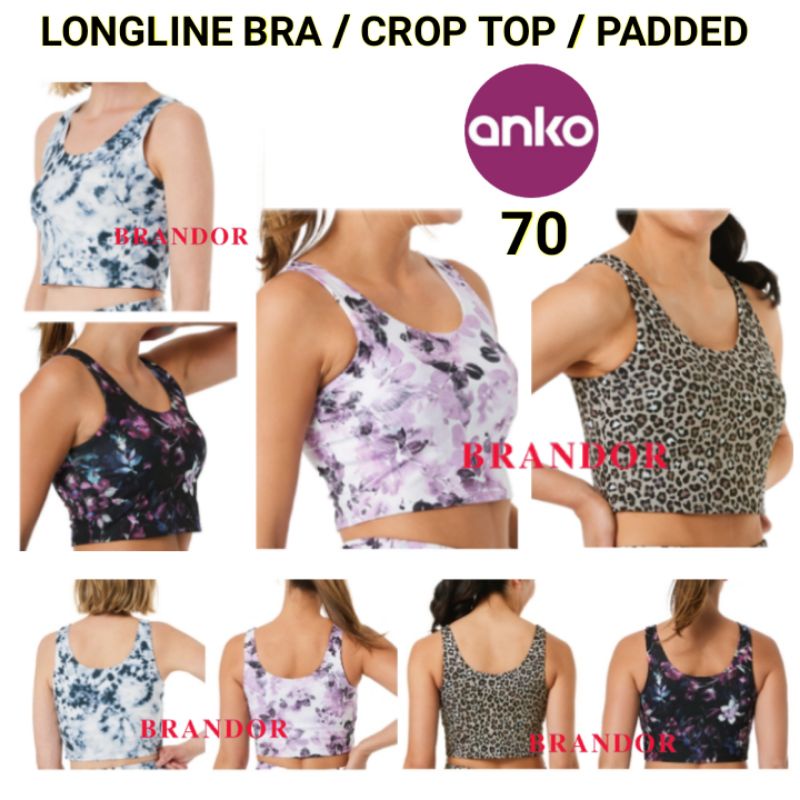 Jual Brandor - CROPPED SPORTS BRA PADDED ( anbs70 ) | Shopee Indonesia
