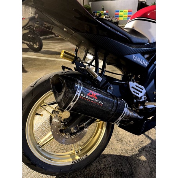 Jual Knalpot Racing DX generation tipe RvR Long Carbon Fullsistem Aerox ...