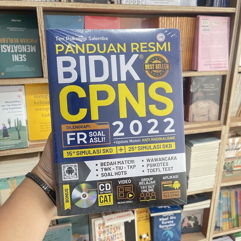 Jual PANDUAN RESMI BIDIK CPNS 2021-2022 TES ASN PALING DICARI BUKU BEST ...