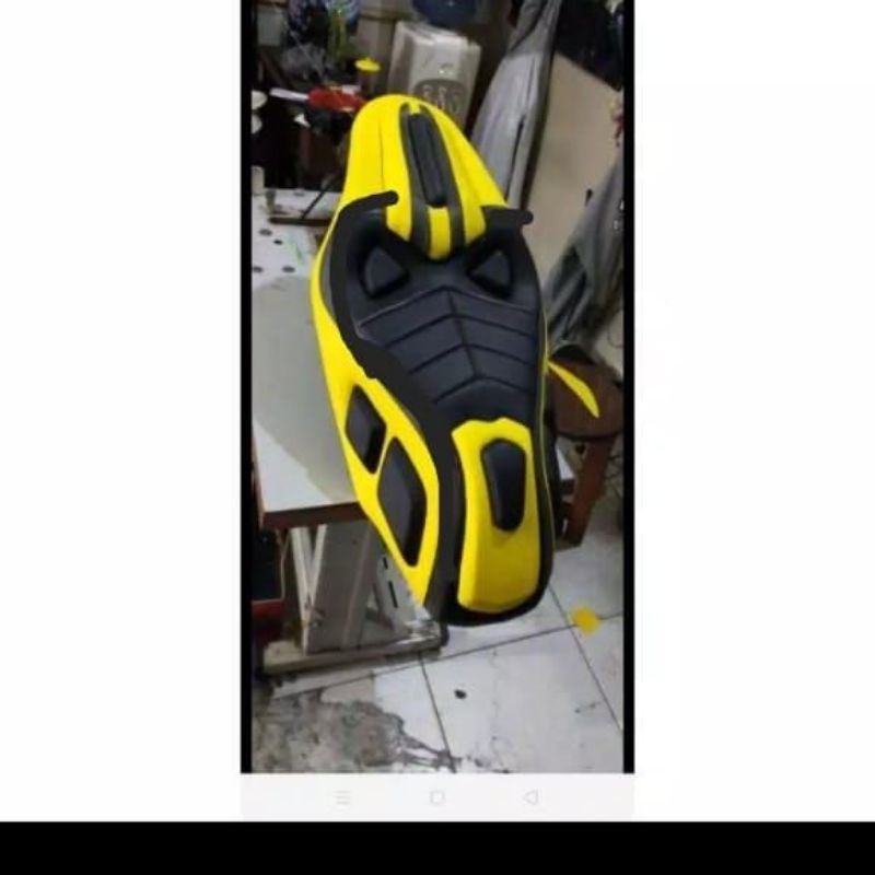 Jual Jok Custom Honda pcx 150/160 Modifikasi Bahan Mbtech | Shopee
