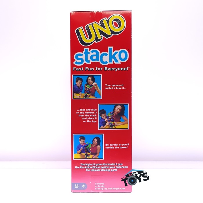 Jual Mattel Games UNO Stacko Game Original | Shopee Indonesia